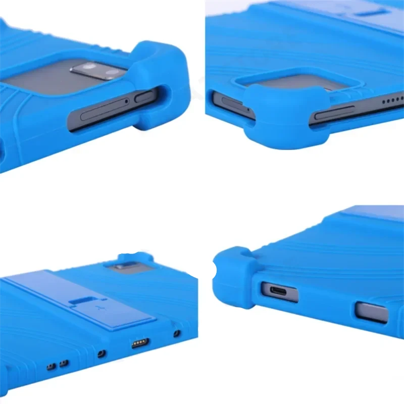 Silicone Shockproof Case with Kickstand for Acer Iconia Tab P10 10.4" Inch Tablet PC Stand Protector Cover