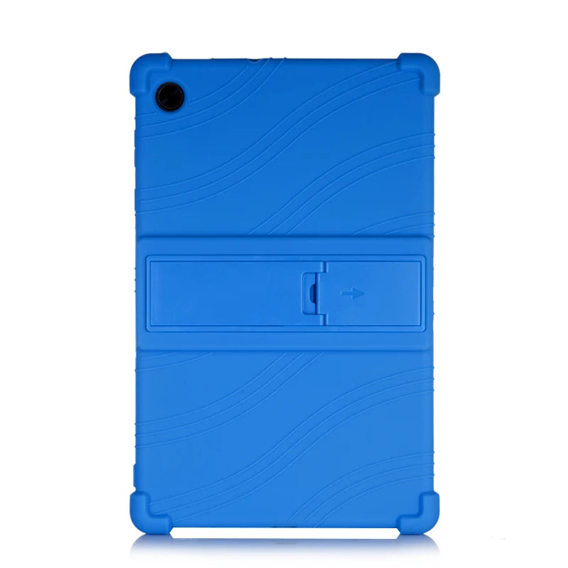 Silicone Shockproof Case with Kickstand for Motorola Moto Tab G70 G62 Tablet Stand Protector Cover