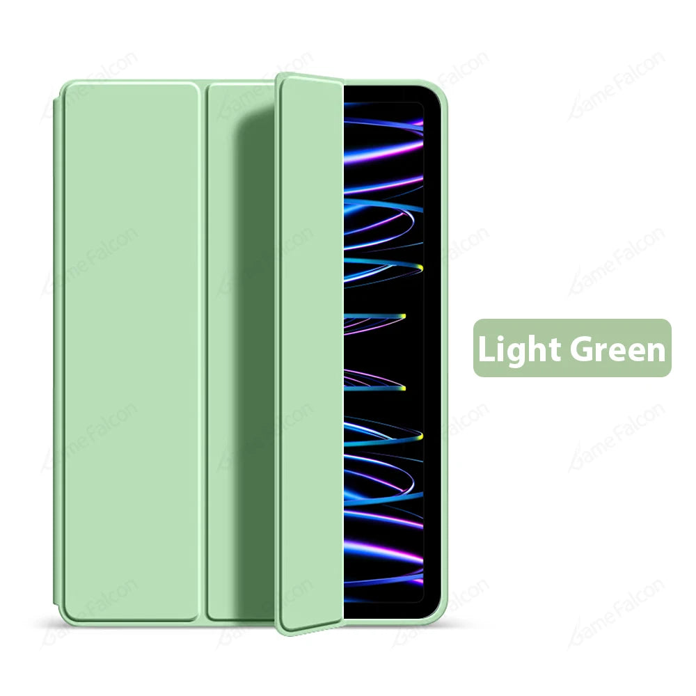 Durable Silicone Case for Apple iPad Pro 13 12.9, iPad Pro 11, iPad Air 13 11 6 5 4 3 and iPad Mini 6 5 4 Tablet Protective Cover