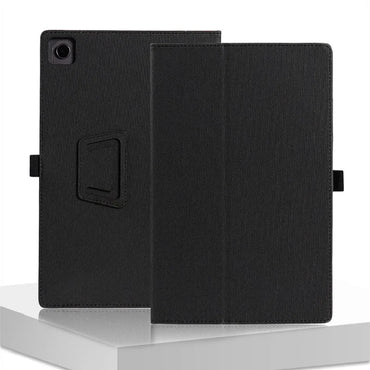 Luxury Leather Folio Stand Case for Motorola Moto Tab G62 10.6" Tablet PC Magnetic Cover with Hand Strap