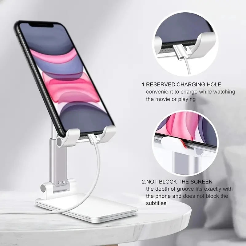 Adjustable Desktop Mobile Phone Holder Stand for Apple IPhone IPad Tablet Holder Universal Table Cell Phone Stand