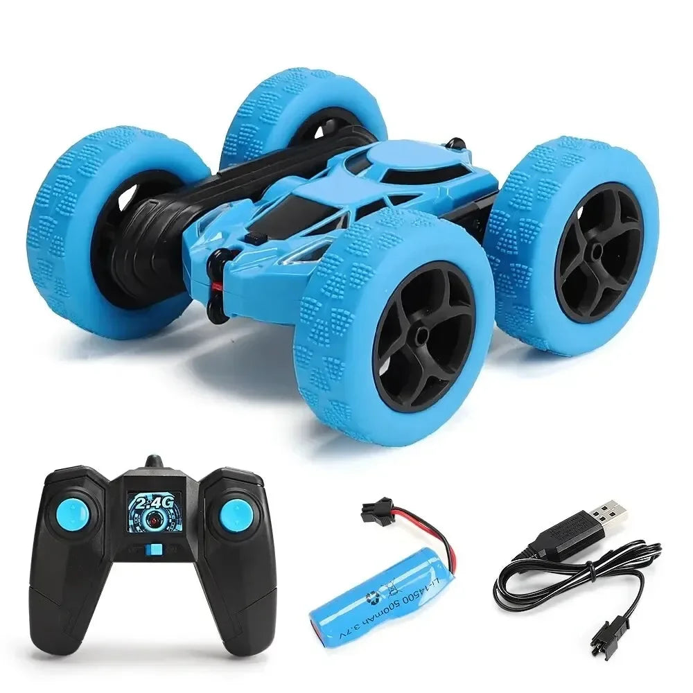 RC Stunt Double Sided Flip Cars 2.4G Remote Control 360 Degree Rotation Off Road Drift RC Car Toys For Kids Adults