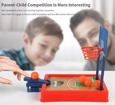 Desktop Mini Basketball Shooting Game Portable Travel Office Suitable for Indoor or Outdoor Use Fun Toys