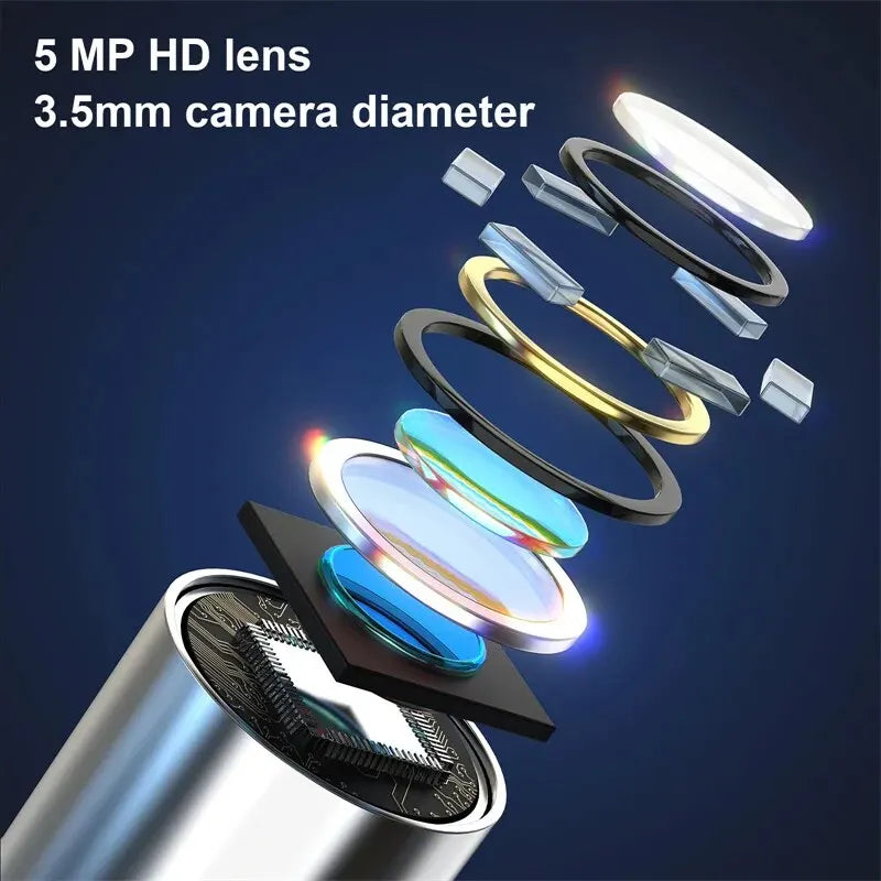 Wonderful Ear Cleaner Wax Remover with Camera Endoscope for iPhone iPad Android Ear Stick Silicone Spoon Personal Health Care Tools