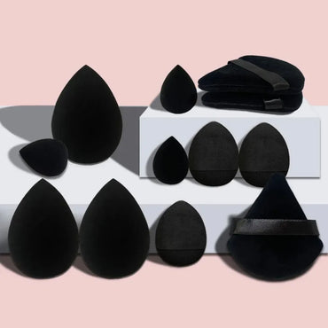 Makeup Blender Sponges 12pcs Set Soft Cosmetic Puff Foundation Sponges Powder Beauty Egg Women Make Up Beauty Tools Accessories