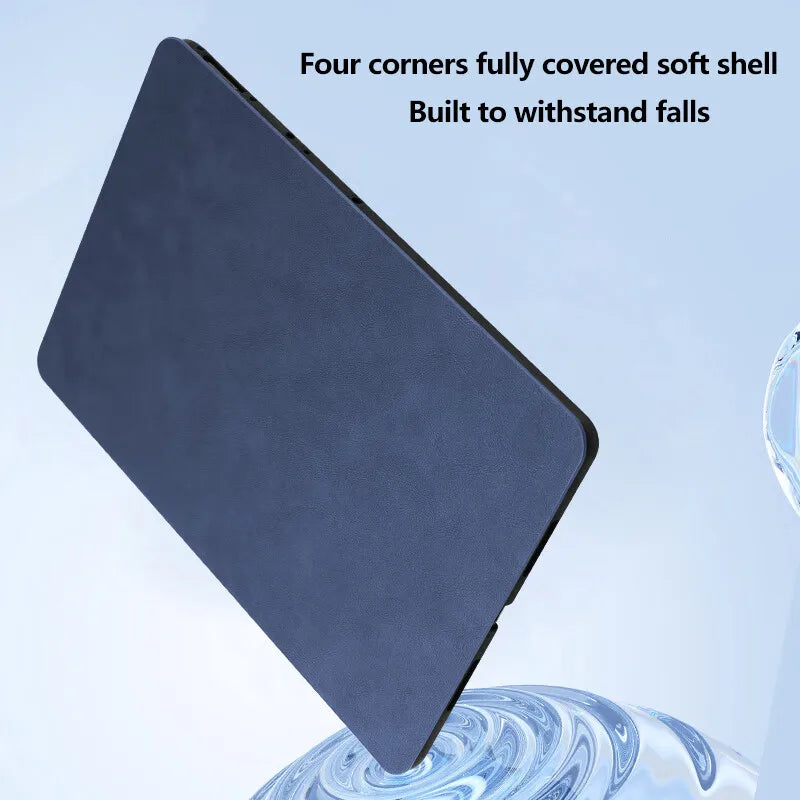 Stylish Leather Stand Case for ZTE nubia RedMagic Gaming Tablet Pro and RedMagic Nova 10.9" Flip Protective Cover