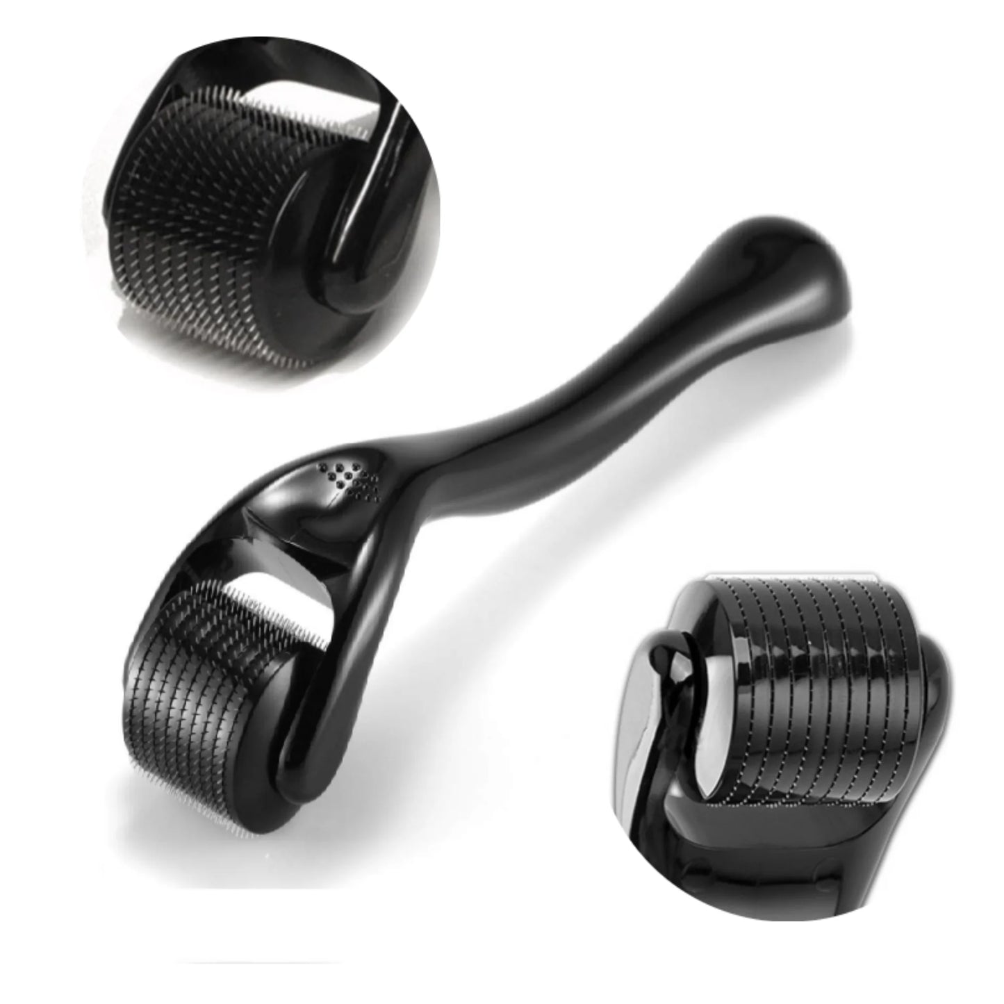 Beard Growth Derma Roller for Men Nourishing Beard Anti Hair Loss Microneedle Roller Hair Growth Enhancer