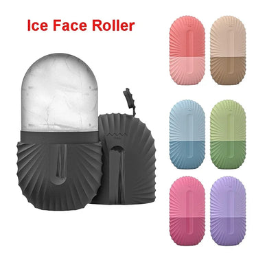 Silicone Ice Facial Roller Beauty Massage Ice Mold For Eye Puffiness Inflamation Shrink Pores