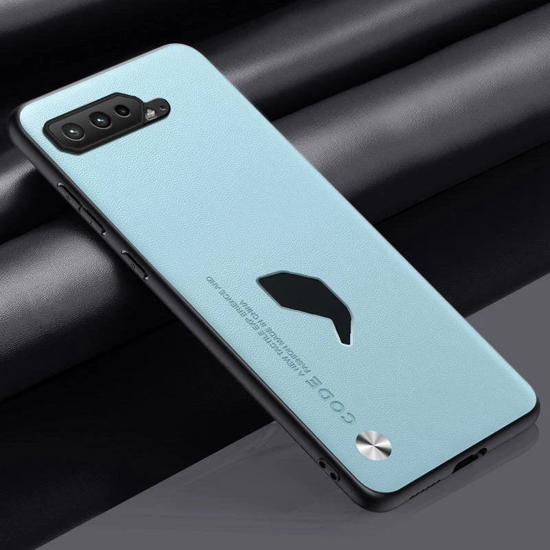 Elegant Leather Phone Case for Asus ROG Phone 7 6 6D 5S 5 3 Protective Back Cover