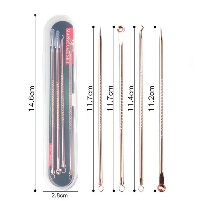 Acne Blackhead Remover Tools for Pimples Blackheads German Ultra Fine No. 5  Special Clip Tweezers Beauty Face Health Salon