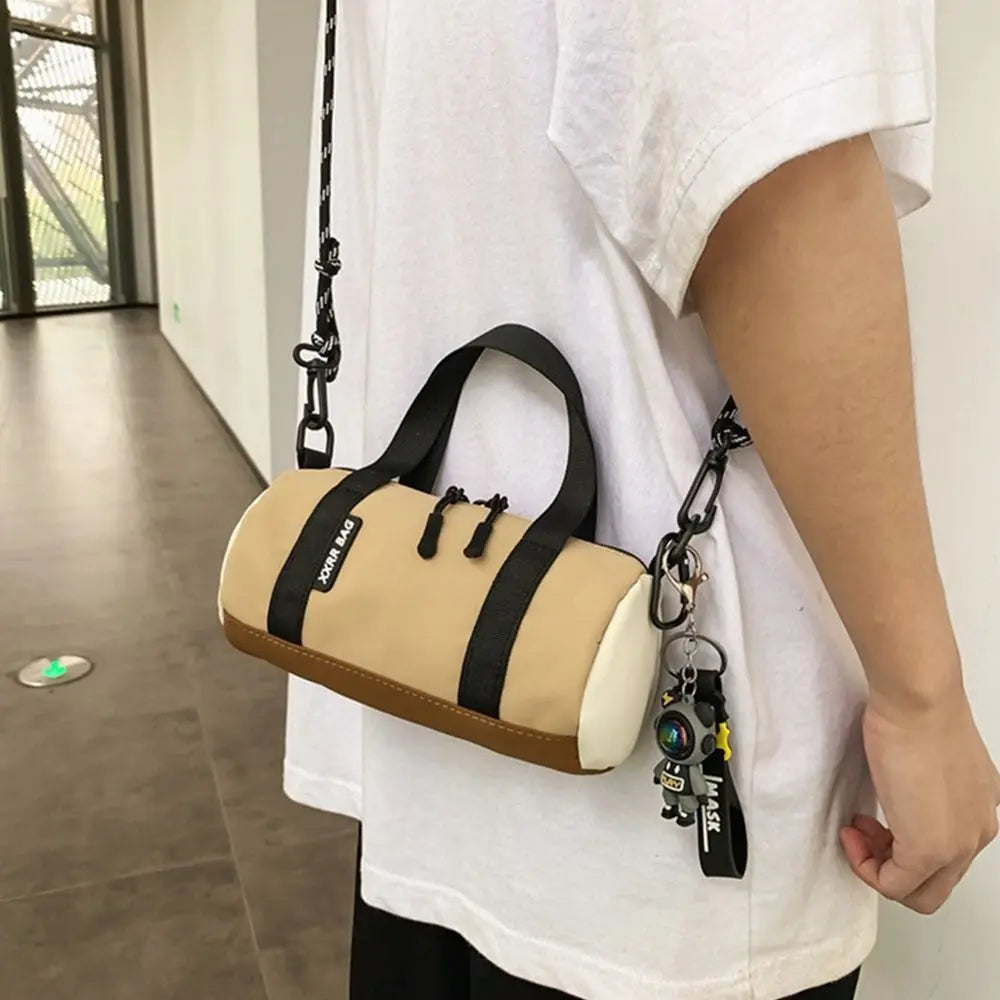 Multicolor Modern Nylon Pillow Style Messenger Bag for Women Ladies Men Unisex Convenient Leisure Commuting Crossbody Shoulder Bag