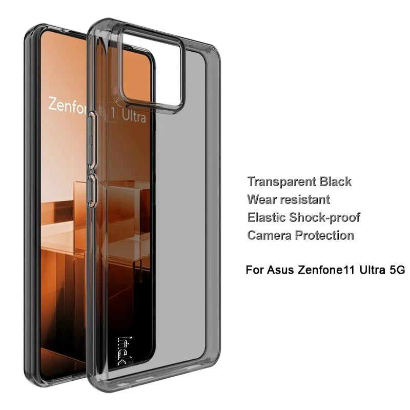 Durable TPU Silicone Phone Case for Asus Zenfone 11 Ultra Protective Thin Shell Cover