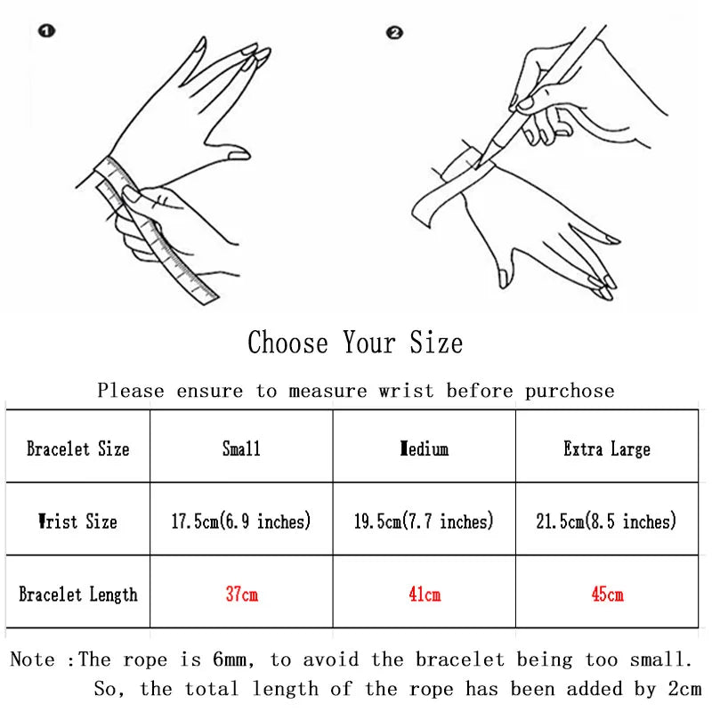 Unique Bohemian Rope Woven Bracelets for Men Women Unisex Magnetic Clasp Yarn Thread Band Strap Jewelry Accessories