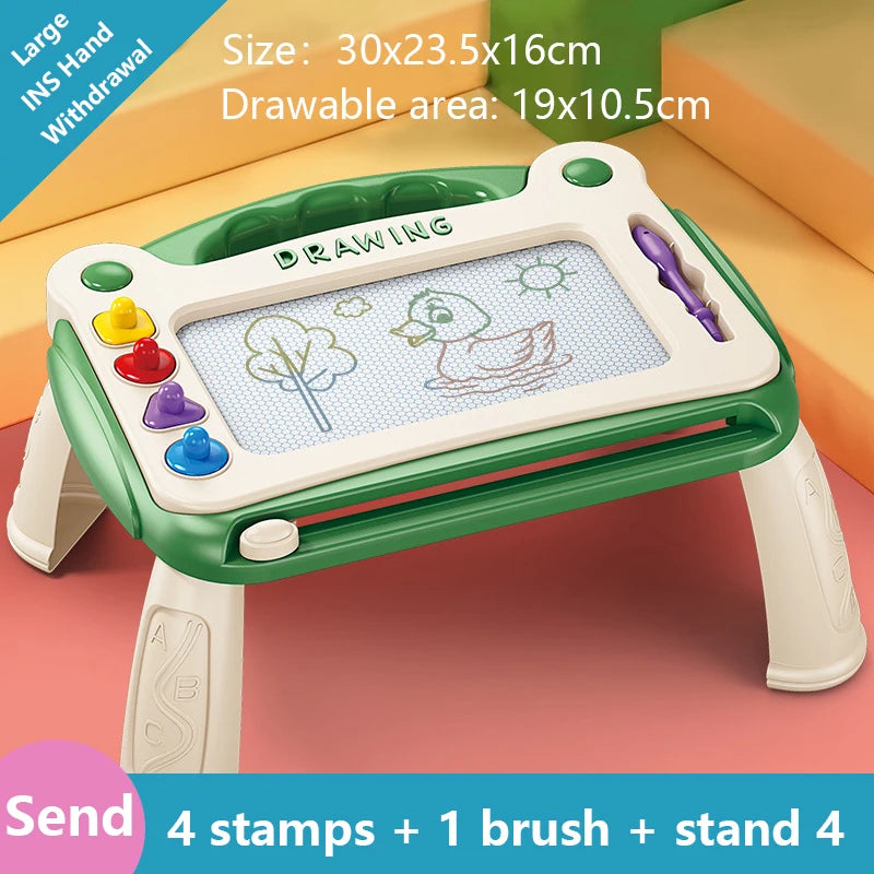 Magnetic Children's Erasable Drawing Board WordPad Graffiti Board Art Educational Drawing Toys Kids Gift