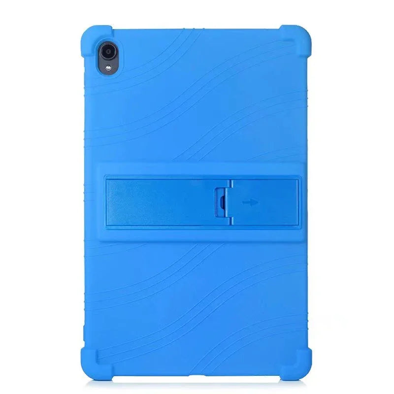 Durable Soft Silicone Case for Nokia T21 T20 T10 Tablets with Kickstand Kids Shockproof Protector Cover