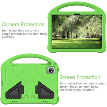Durable EVA Handle Case for Motorola Moto Tab G70 11.0 inch Tablet PC Kids Safety Shockproof Cover with Rear Kickstand