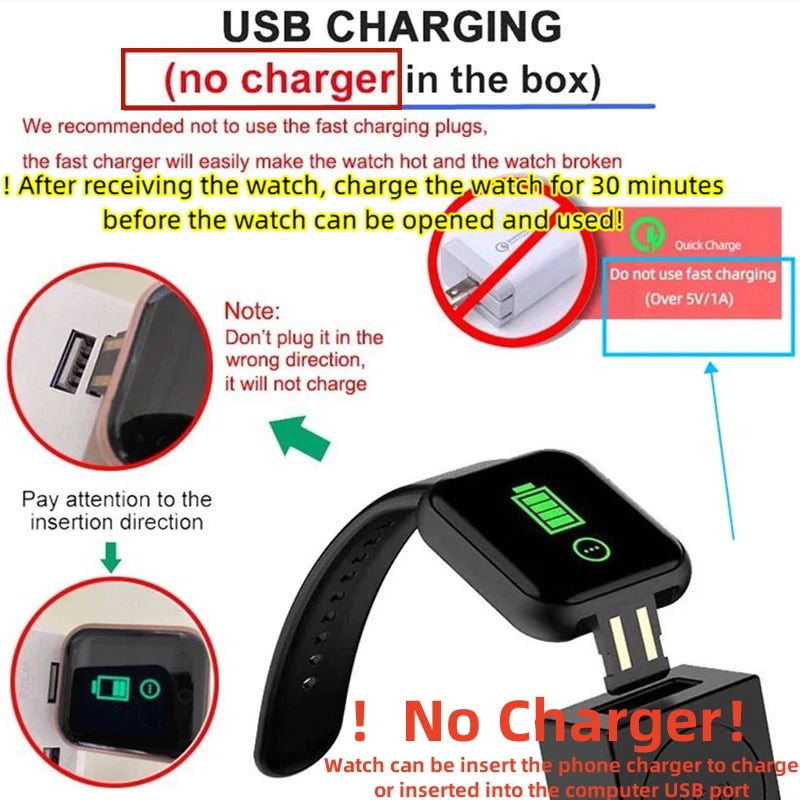 High Quality Multi Functional Smartwatch for Women Men Wristwatch Bluetooth Connected Phone Music Player Fitness Tracker Sport Bracelet Sleep Monitor Digital Watch