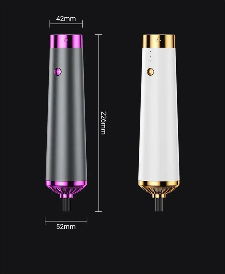 5 in 1 Multifunctional Electric Hair Dryer Hot Air Comb Automatic Curling Rod and Straightener Fast Dry Salon Style Tools