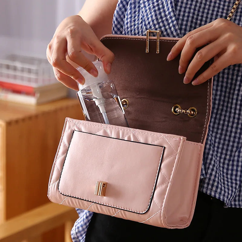 Refillable Press Pump Dispenser Bottles for Nail Polish Remover Cleaner Art Makeup Bottle Manicure Tool Empty 120/150/200ml