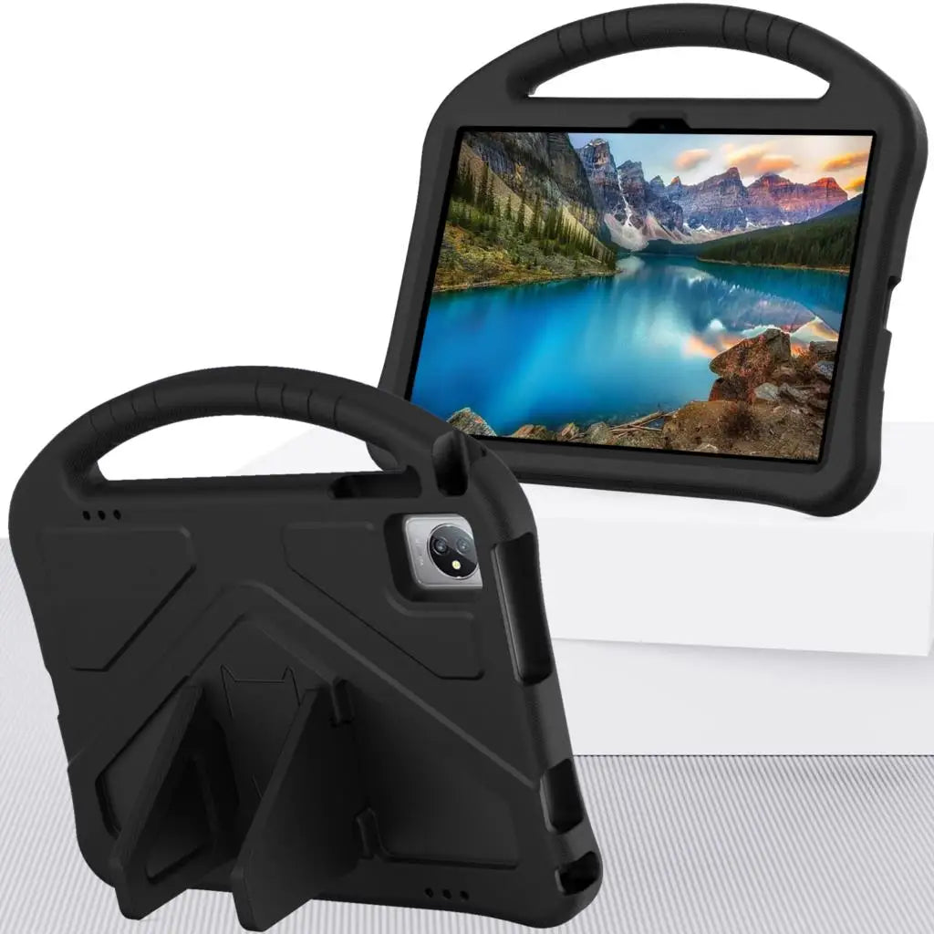 Durable EVA Handle Case for Motorola Moto Tab G70 11.0 inch Tablet PC Kids Safety Shockproof Cover with Rear Kickstand