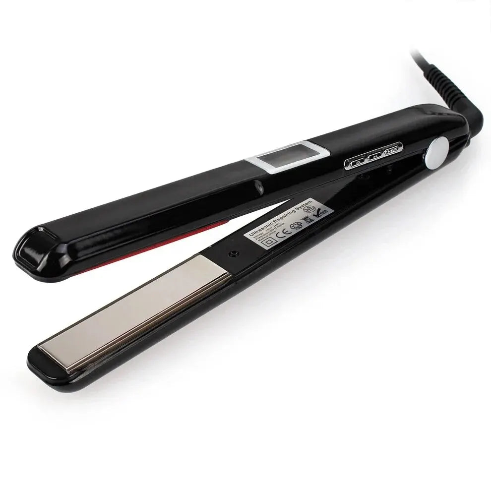 Ultrasonic Infrared Cold Hair Care Flat Iron for Frizzy Hair Keratin Treatment Recovers Damaged Hair