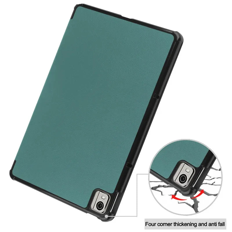 Protective Slim Leather Case for Nokia T21 T20 10.4" inch Tablets Tri-Folding Stand Magnetic Flip Cover