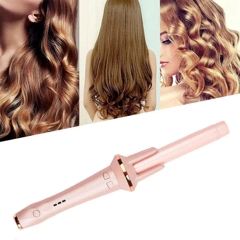 Efficient Automatic Negative Ion Ceramic Spin Curling Iron Large Wave Perm Electric Curler Household Personal Care Device