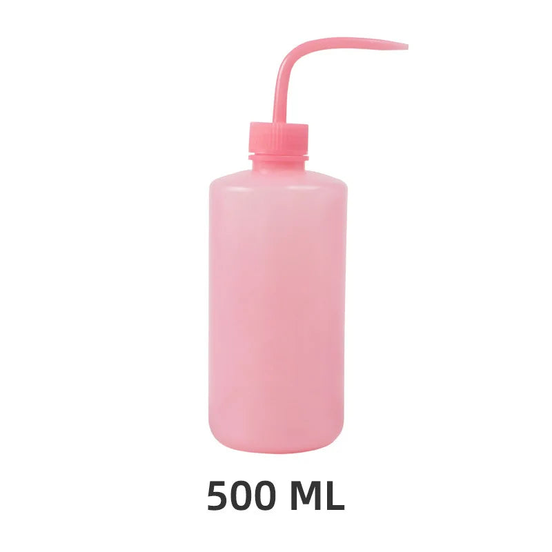 Curved Spout Eyelash Cleaning Washing Bottle Cleaner Waterproof Eyebrow Bottle Eyelash Extension Makeup Tool 250/500ml