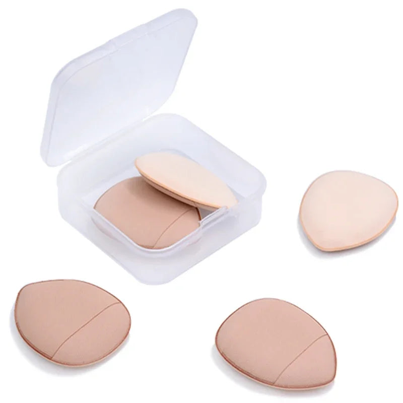 Convenient Mini Finger Puff Makeup Sponges Foundation Small Air Cushion Powder Face Concealer BB Cream Cosmetic Applicator Makeup Tools