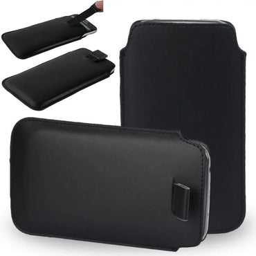 Luxury Leather Phone Sleeve Bag Case for BlackBerry Motion Aurora DTEK60 Leap DTEK50 Protective Cover