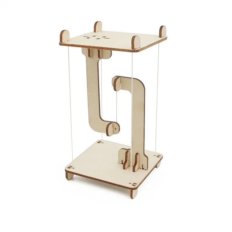 Science Technology DIY Wood Puzzle Toy Kits Children Educational STEM Car Dinosaur Model Experimental Tool Puzzle Games School