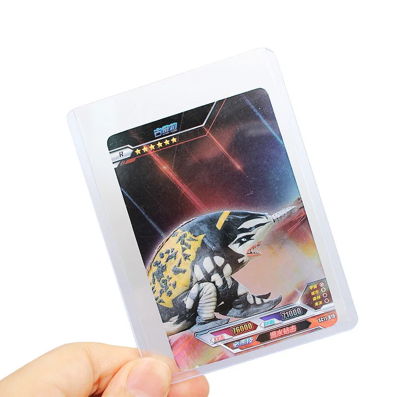 Transparent PVC Plastic Card Sleeves Game Trading Sports Cards Hard Plastic Protective Holders Cases 25pcs