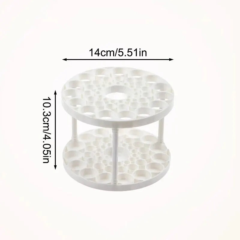 Cosmetics Makeup Brush Storage Rack Desktop Oraganizer Lipstick Makeup Brush Holder Dressing Table Sorting Storage Box