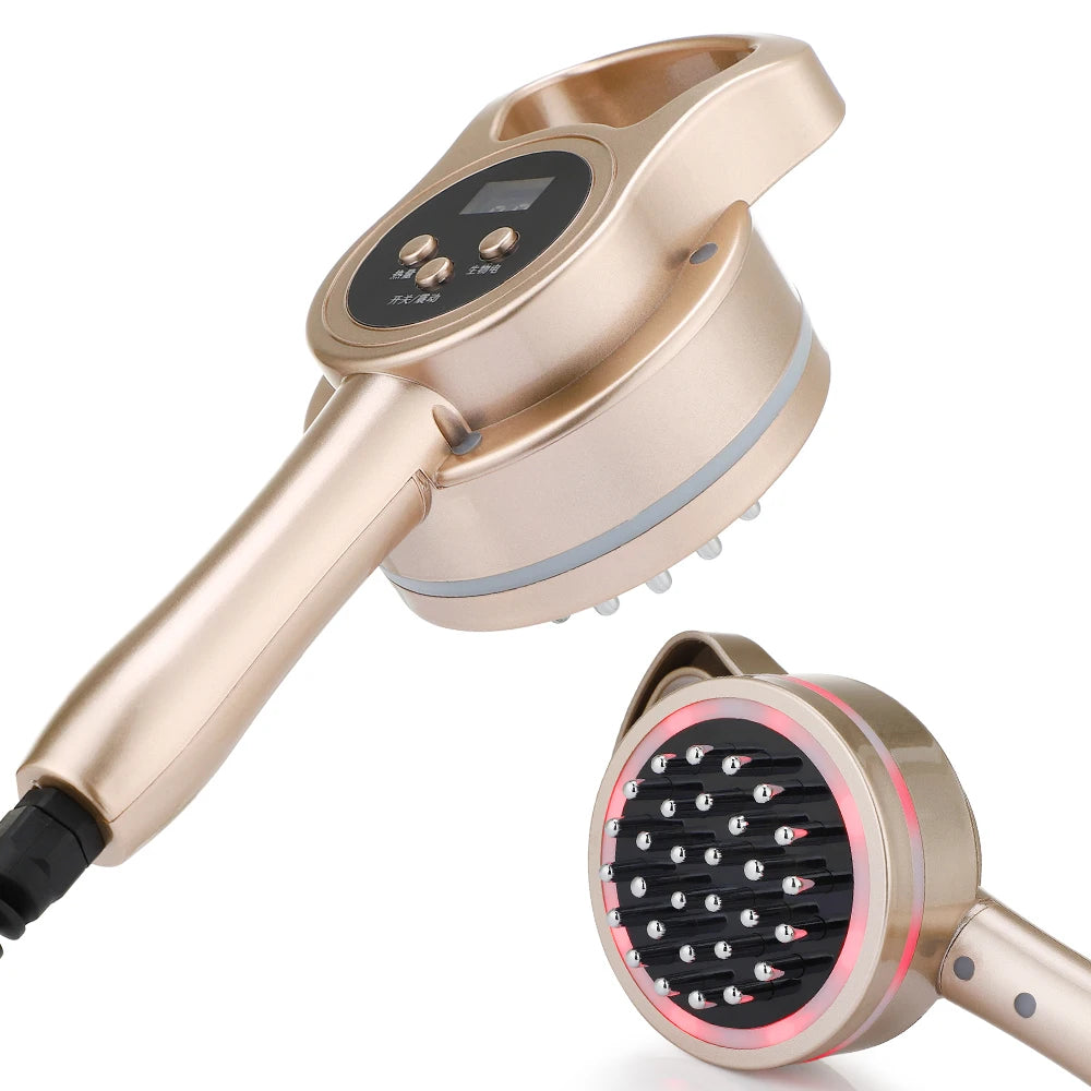 Anti Cellulite Electric LED Fat Burner Heating and Slimming Massager Body Shaping Health Care Meridian Brush