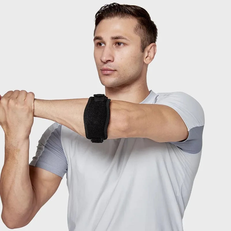 Adjustable Elbow Strap Support for Basketball Tennis Golfer's Elbow Pads Lateral Pain Syndrome Epicondylitis Brace 1pc