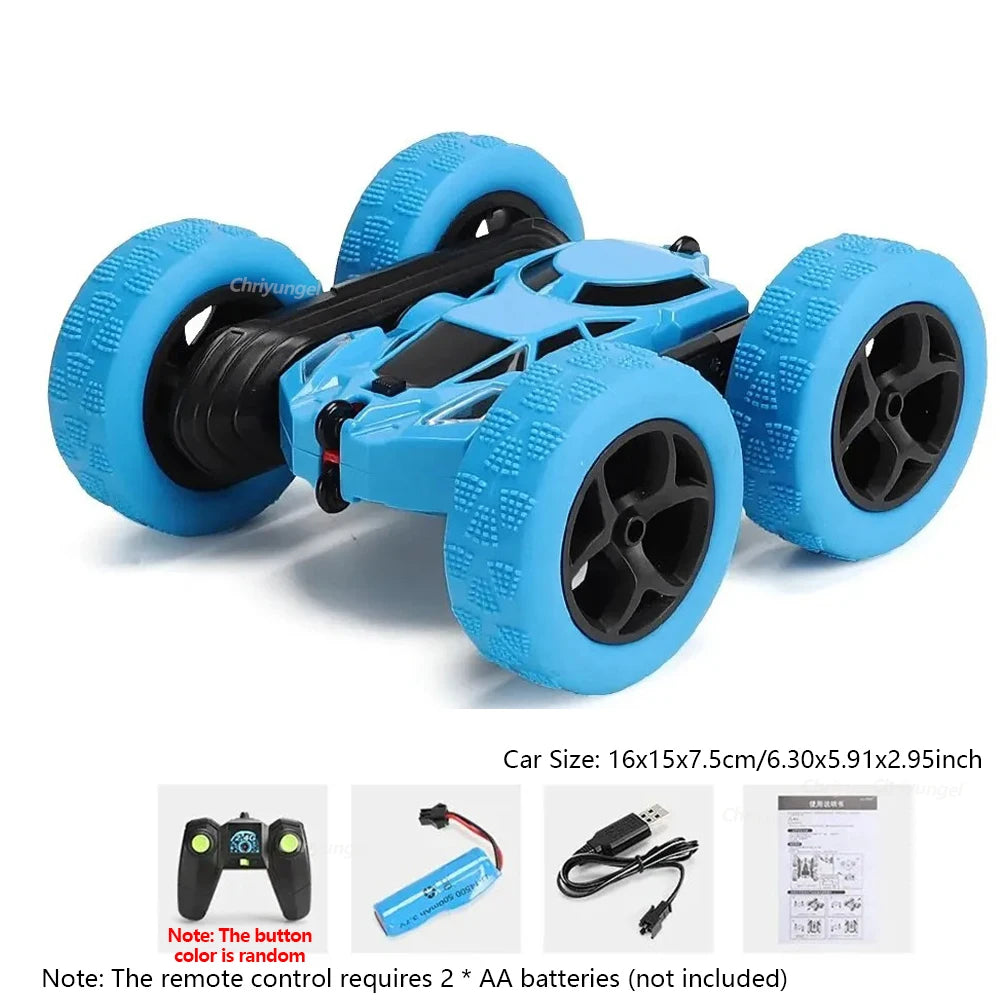 RC Stunt Double Sided Flip Cars 2.4G Remote Control 360 Degree Rotation Off Road Drift RC Car Toys For Kids Adults