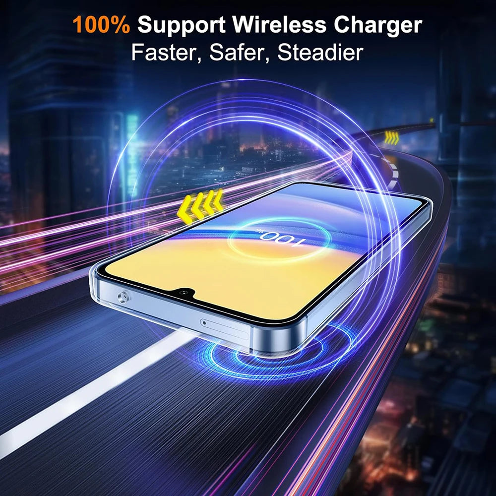 Ultra Thin Silicone Transparent Soft Phone Case for Samsung Galaxy A55 A54 A35 A34 A25 A24 A15 A14 5G Clear Back Cover Slim Shell