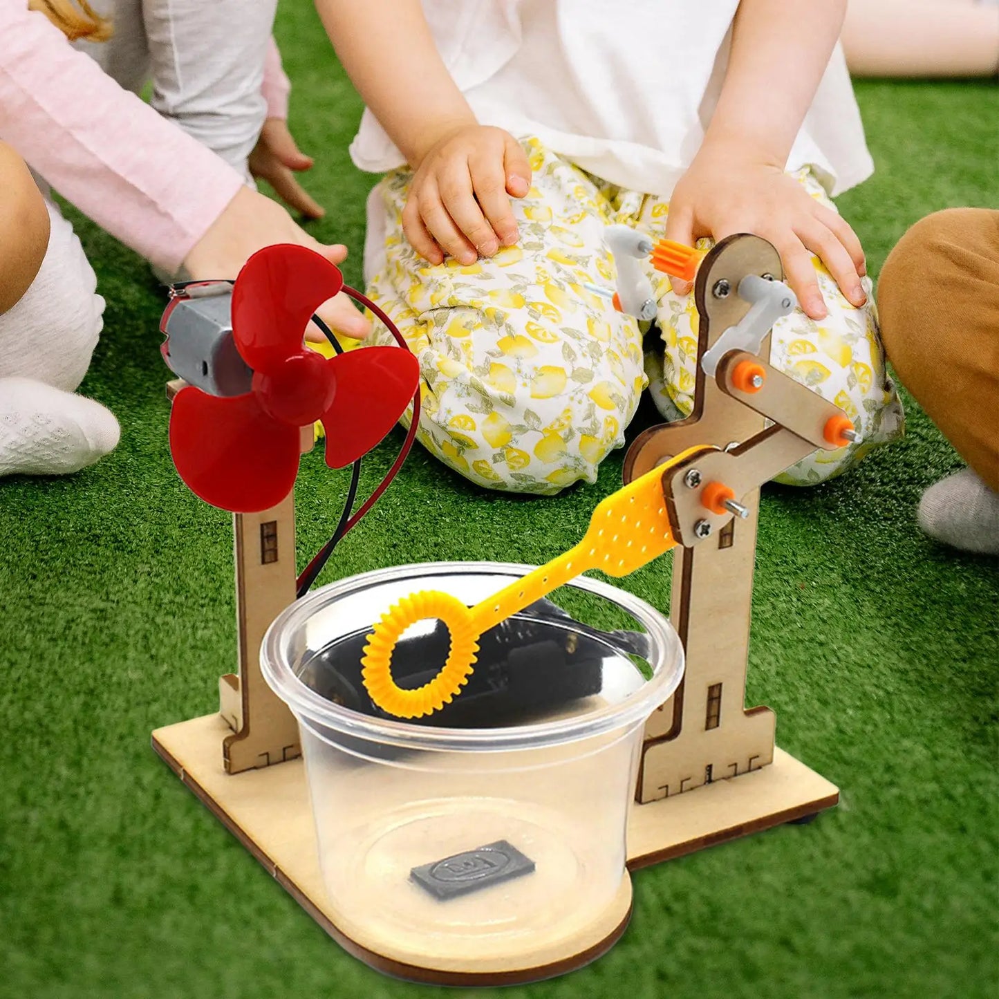 Early Learning Science Experiment Toy Technology Small Production Wooden Toy for Kids Girls Boys Students Teens
