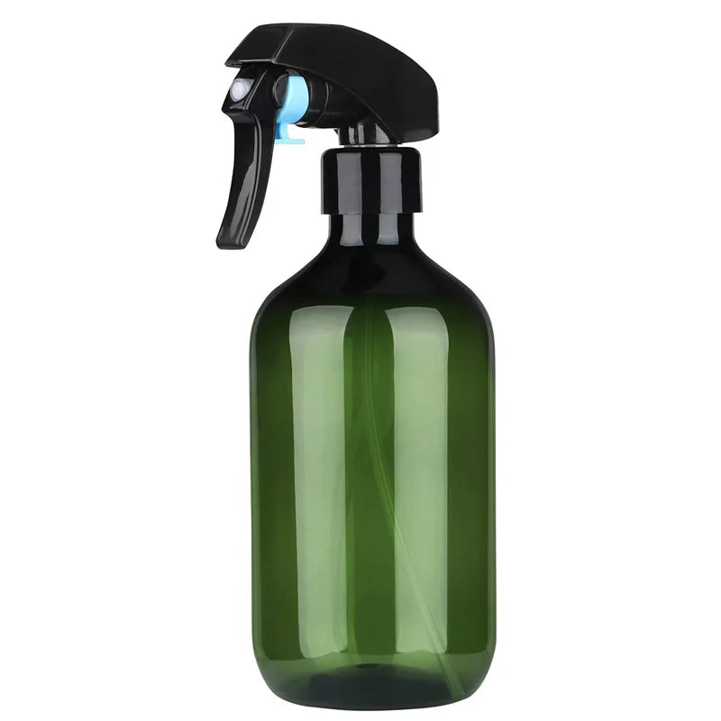 Plastic Refillable Liquid Sprayer Bottles for Hair, Make up, Cleaning Solutions, Plants and Gardening 500ml / 16.9oz Spray Bottle Sub-bottling
