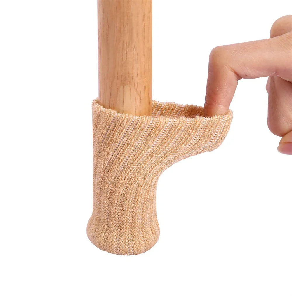 High Elastic Table Chair Furniture Leg Socks 24pcs Set Floor Protectors Covers with Anti-Scratch Pads