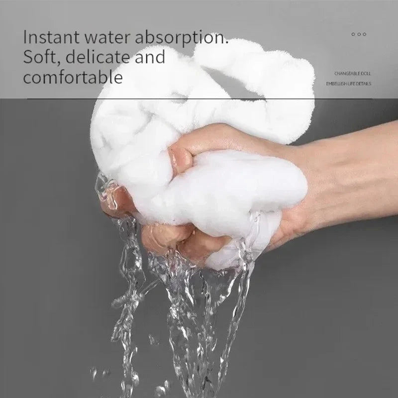 Hot Compress Cotton Towel Skin Care Mask Steamed Wet Compress Face Towel Opens Skin Pore Clean Compress Beauty Facial Care Tools