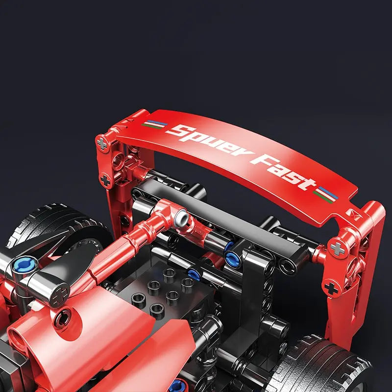 Racing F1 Car Building Blocks Set High Quality Life Like Realism Car Collectible Model Car Kits Building Toys Micro Particles