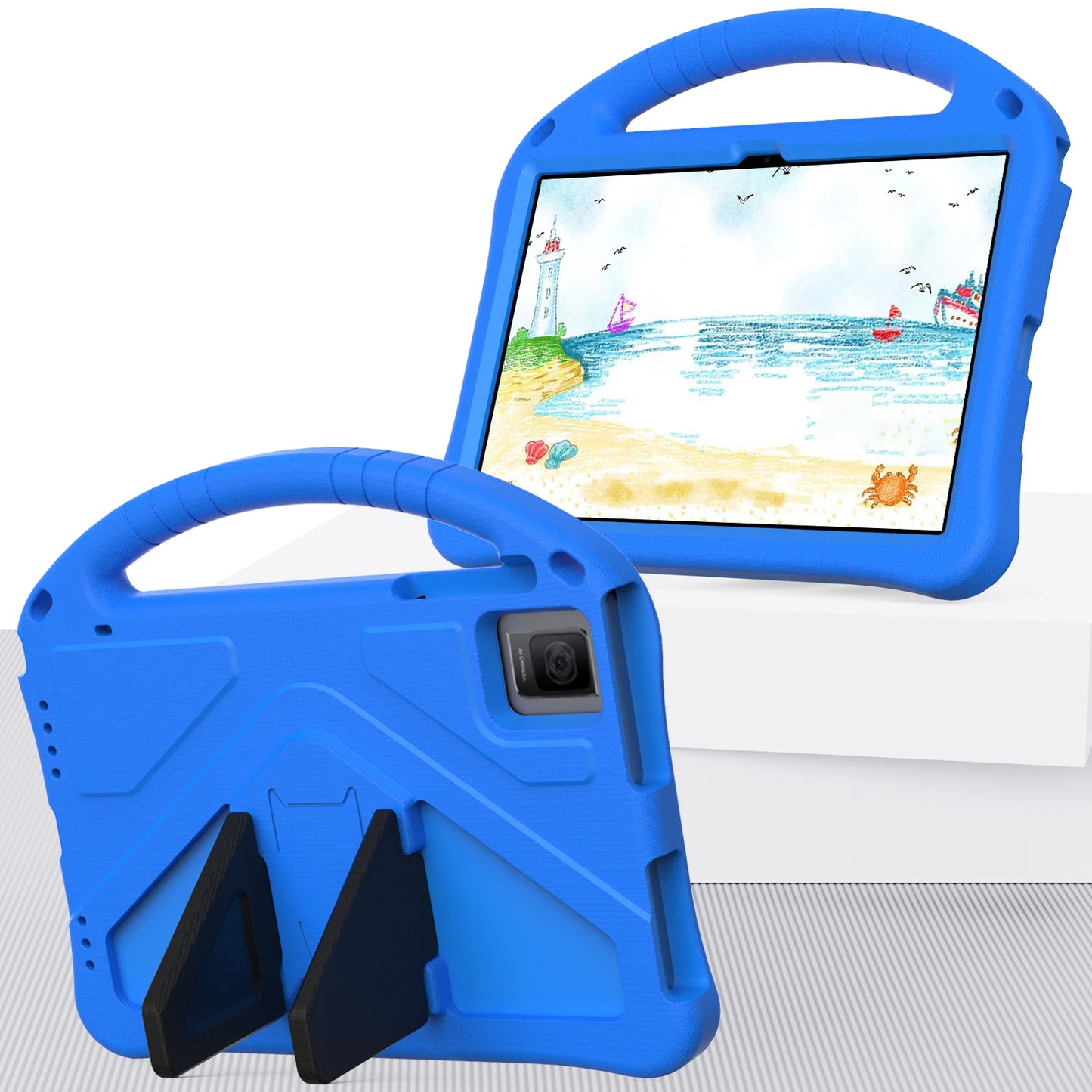 Durable EVA Handle Case for Acer Iconia Tab P10 10.4" Inch Tablet PC Kids Safety Shockproof Cover with Rear Kickstand