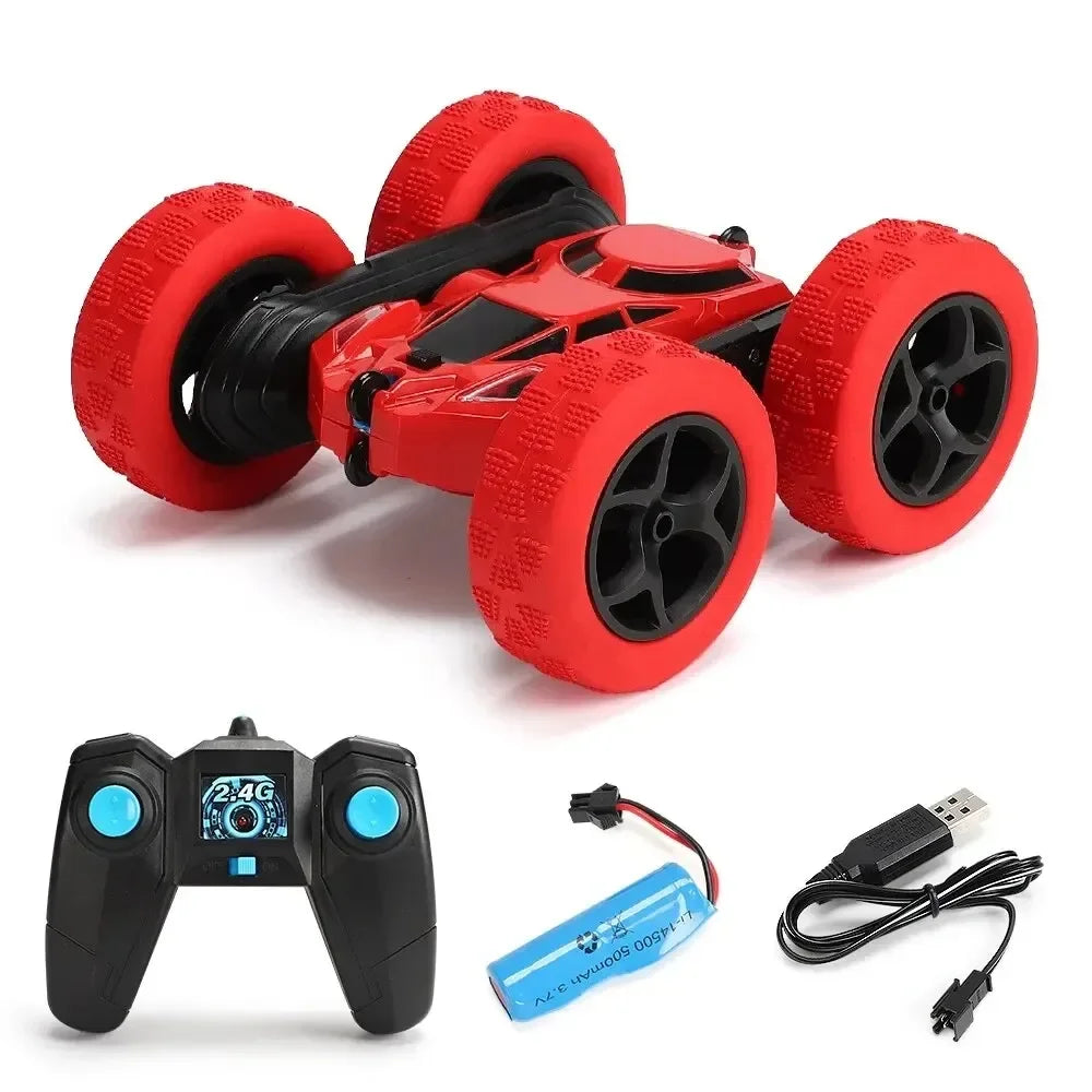 RC Stunt Double Sided Flip Cars 2.4G Remote Control 360 Degree Rotation Off Road Drift RC Car Toys For Kids Adults
