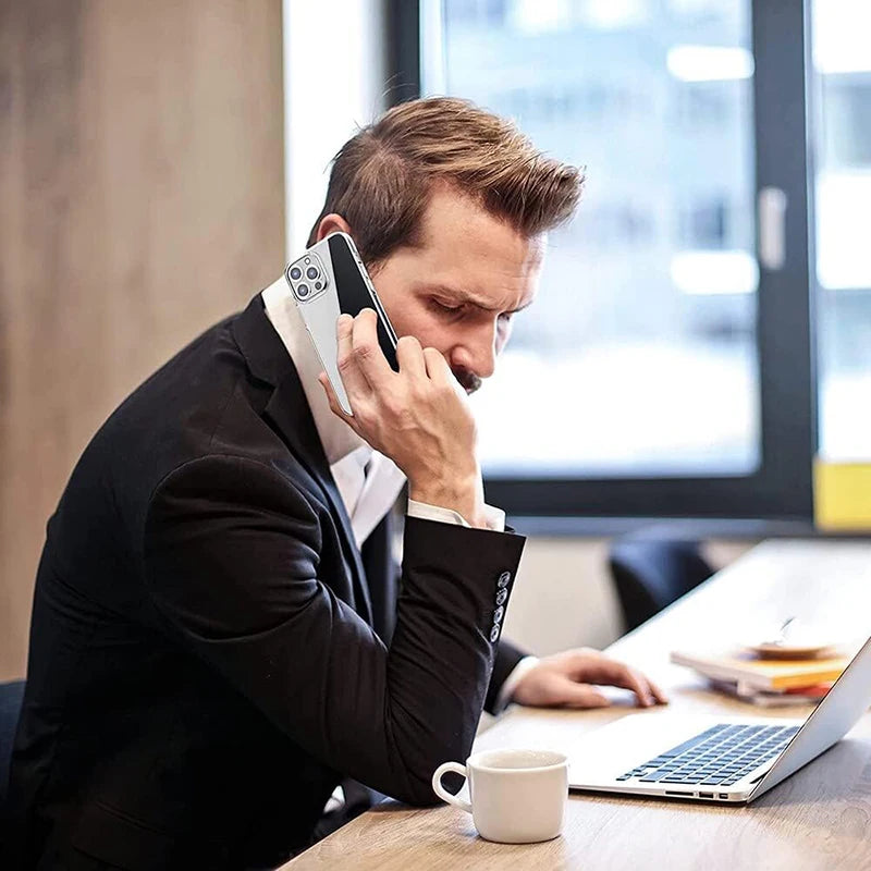 Full Body Clear Phone Case Cover for Apple iPhone 16 15 14 13 12 11 Pro Max Mini Plus 360° Protection Hybrid Hard Cover Silicone Soft Slim Shell