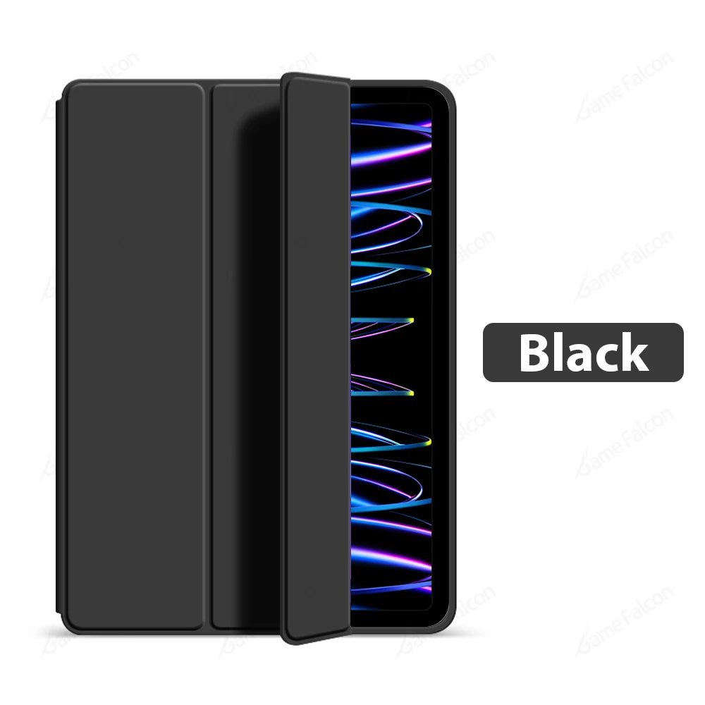 Durable Silicone Case for Apple iPad Pro 13 12.9, iPad Pro 11, iPad Air 13 11 6 5 4 3 and iPad Mini 6 5 4 Tablet Protective Cover
