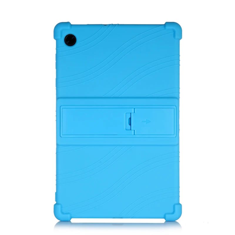Silicone Shockproof Case with Kickstand for Motorola Moto Tab G70 G62 Tablet Stand Protector Cover