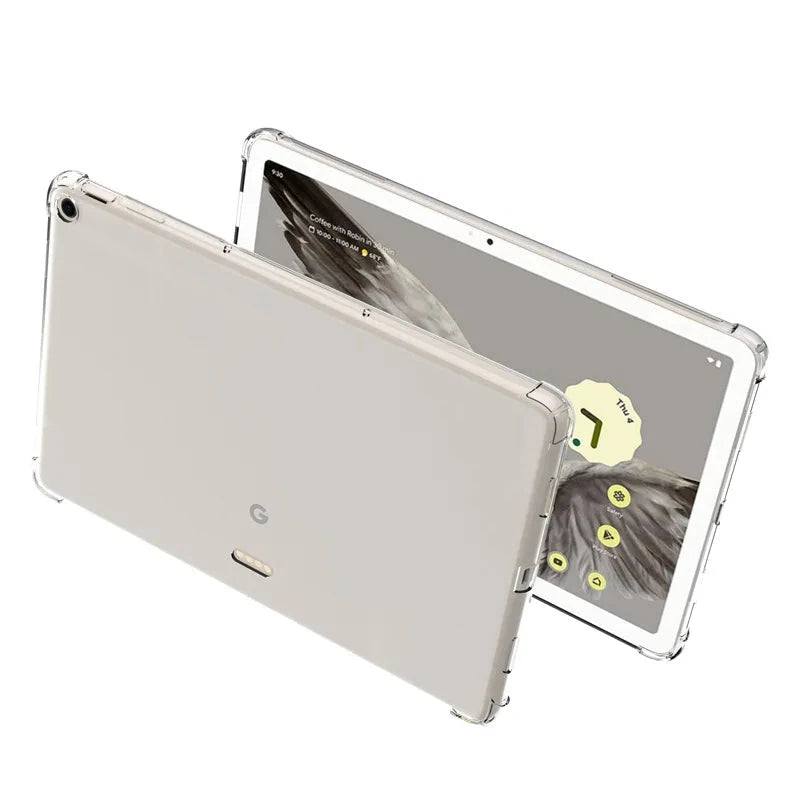 Durable Transparent Soft Silicone Case for Google Pixel Tablet 11 inch Protection Shockproof Shell Skin Cover