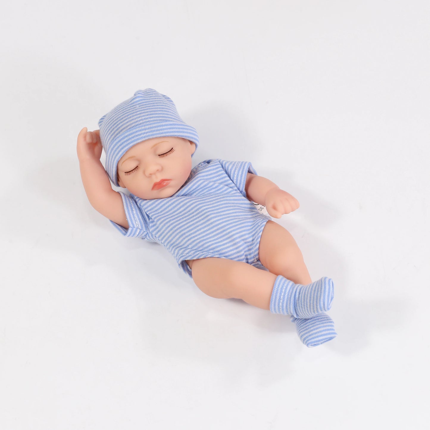 Cute Dress Up Silicone Baby Doll Toys Waterproof Vinyl Bebe Cute Mini Reborn Doll For Girls Birthday Great Gift 20cm