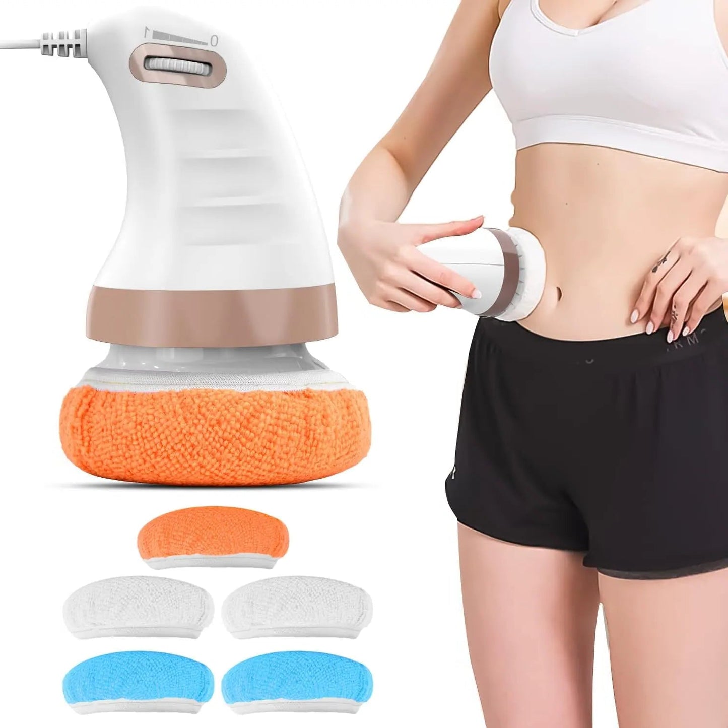 Electric Body Sculpting Fat Burner Anti Cellulite Massager Machine Body Slimming Weight Loss Skin Lifting Beauty Care Device